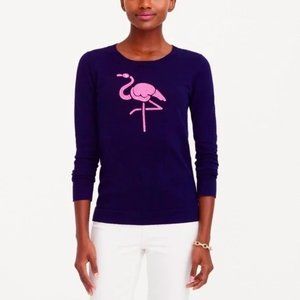 J. Crew Flamingo Sweater Size M